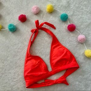 Aerie Coral Triangle Bikini Top